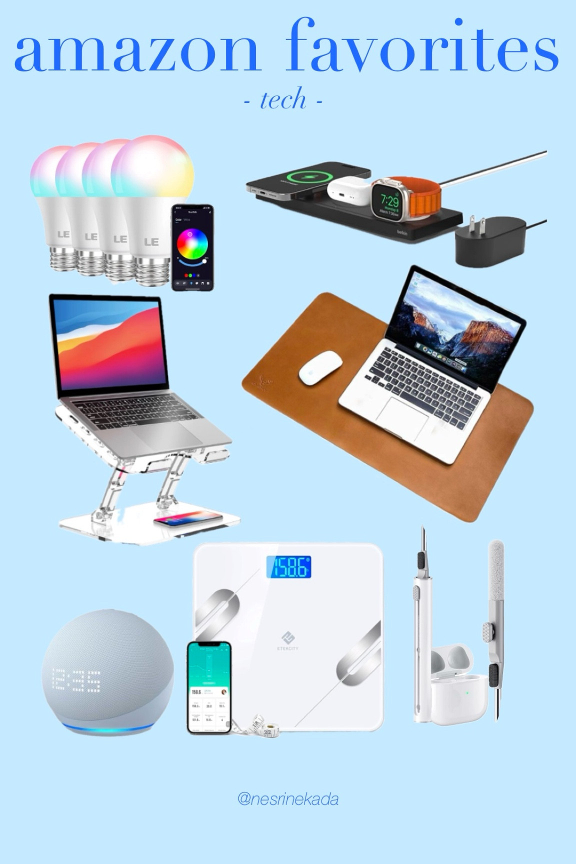Amazon tech essentials that made my life easy! The smart scale is so good and helped me track my 50lbs weight loss! 💕 #amazon #amazonessentials #amazontech #techessentials #LTKhome

#LTKcanada #LTKgiftguide