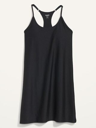 Sleeveless PowerSoft Performance Racer-Back Mini Swing Dress for Women | Old Navy (US)