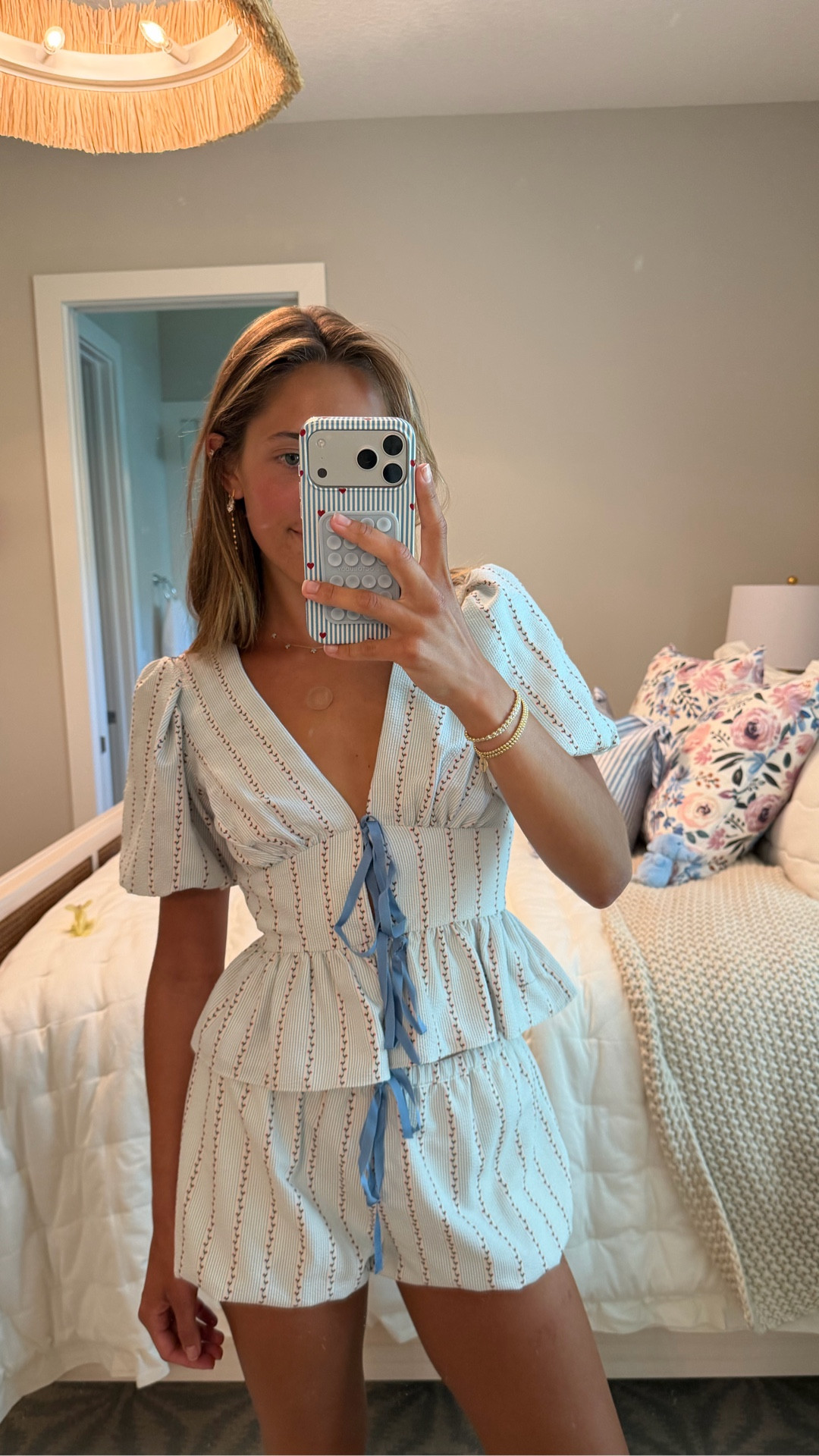 This set from @Dillards Inc. was too good to pass up for the spring and European summer! Wearing a size 4 in both!🩵

#LTKTravel #LTKSeasonal #LTKgrwm