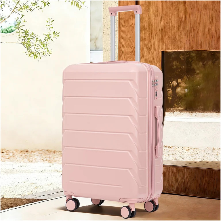 JERFIT 28" Hardshell Spinner Suitcase with TSA Lock, Large Checked Luggage, ABS Scratch-Resistant... | Walmart (US)