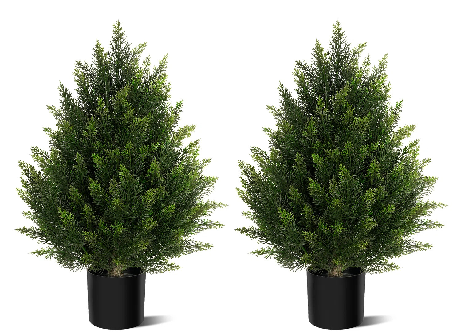 Cute Artificial  Cedar Potted Plant | Wayfair North America