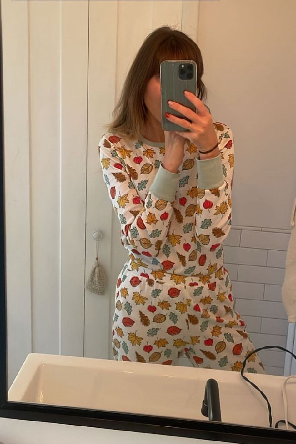 Women&rsquo;s Fall Leaf Print Matching … curated on LTK