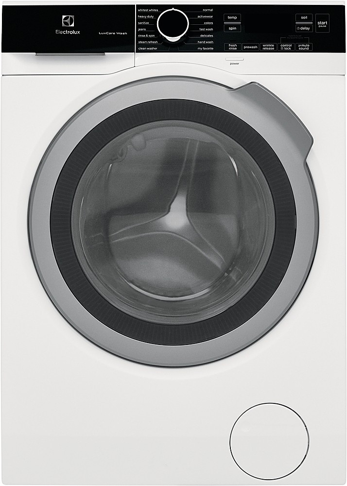Electrolux - 2.4 Cu. Ft. Stackable Front Load Washer with Compact Design - White | Best Buy U.S.