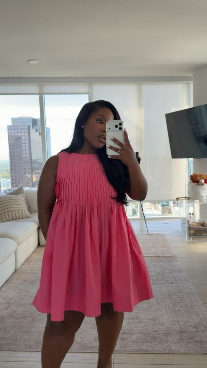 Another affordable dress from Walmart! Loving the pleated detailing and it has pockets!! So comfy  yet chic for spring outings 💐 

Size: M 

Walmart finds, Walmart fashion, spring dresses, spring outfits, affordable dress, mini dress, Emmy Petit 

#LTKSeasonal #LTKMidsize #LTKPetite