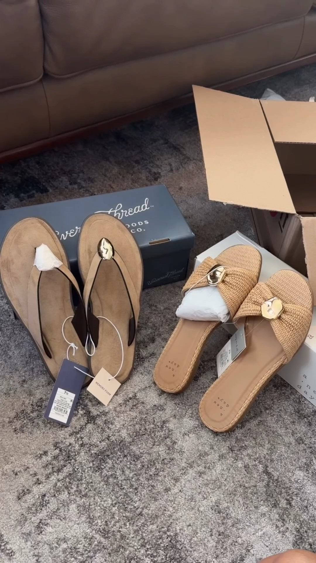 Sandals to get you thinking about summer. @Target 

Wearing 8 1/2 in both fit tts 
Linked a couple other picks 

Vacation style 
Spring shoes

#LTKOver40 #LTKSeasonal #LTKootd