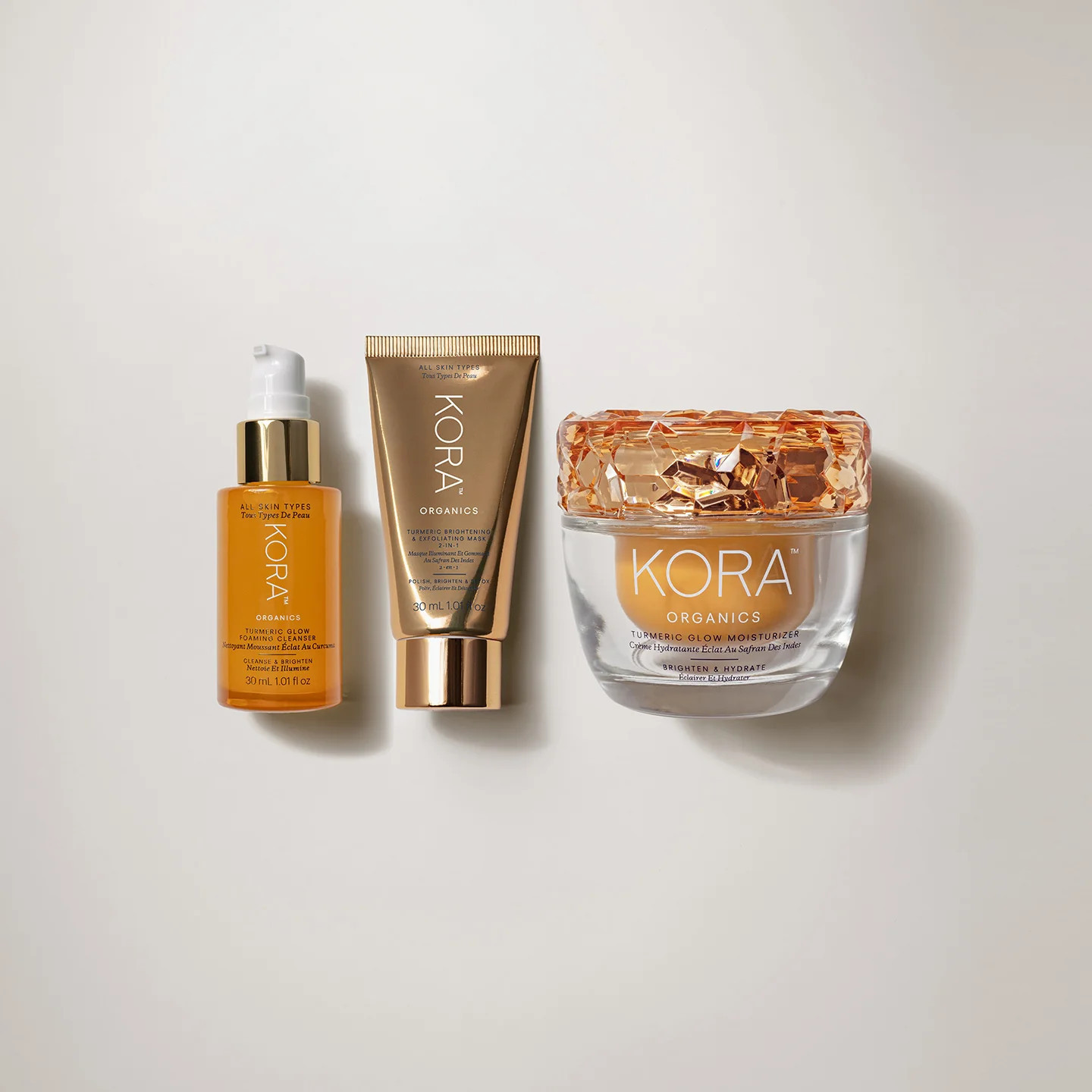 Turmeric Brightening Trio - Sale | KORA Organics