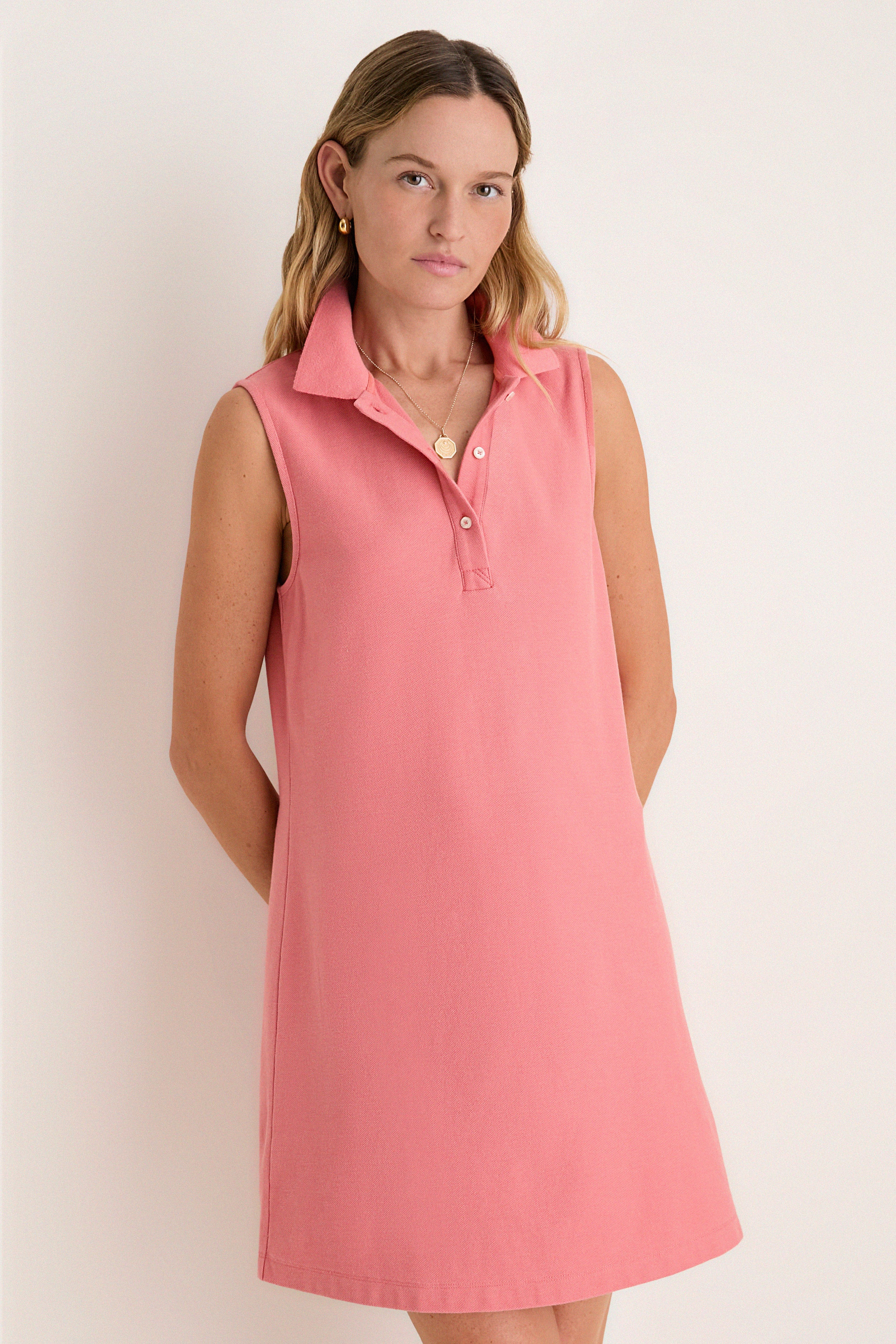 Nantucket Reds Pique Baldwin Polo Dress | Tuckernuck (US)