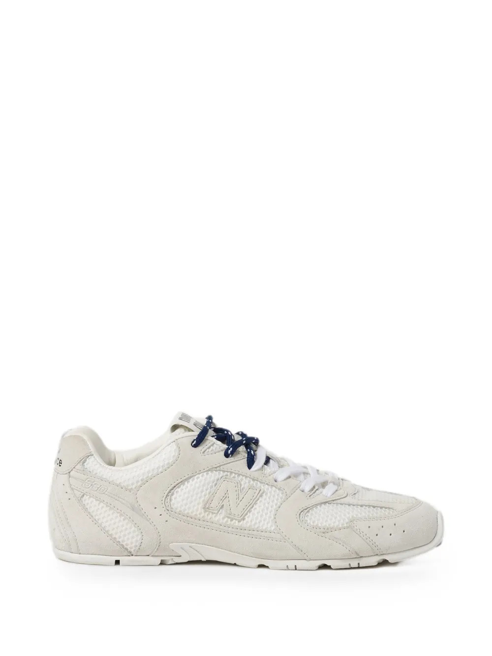 Miu Miu x New Balance 530 SL suede and mesh sneakers - White | Farfetch Global