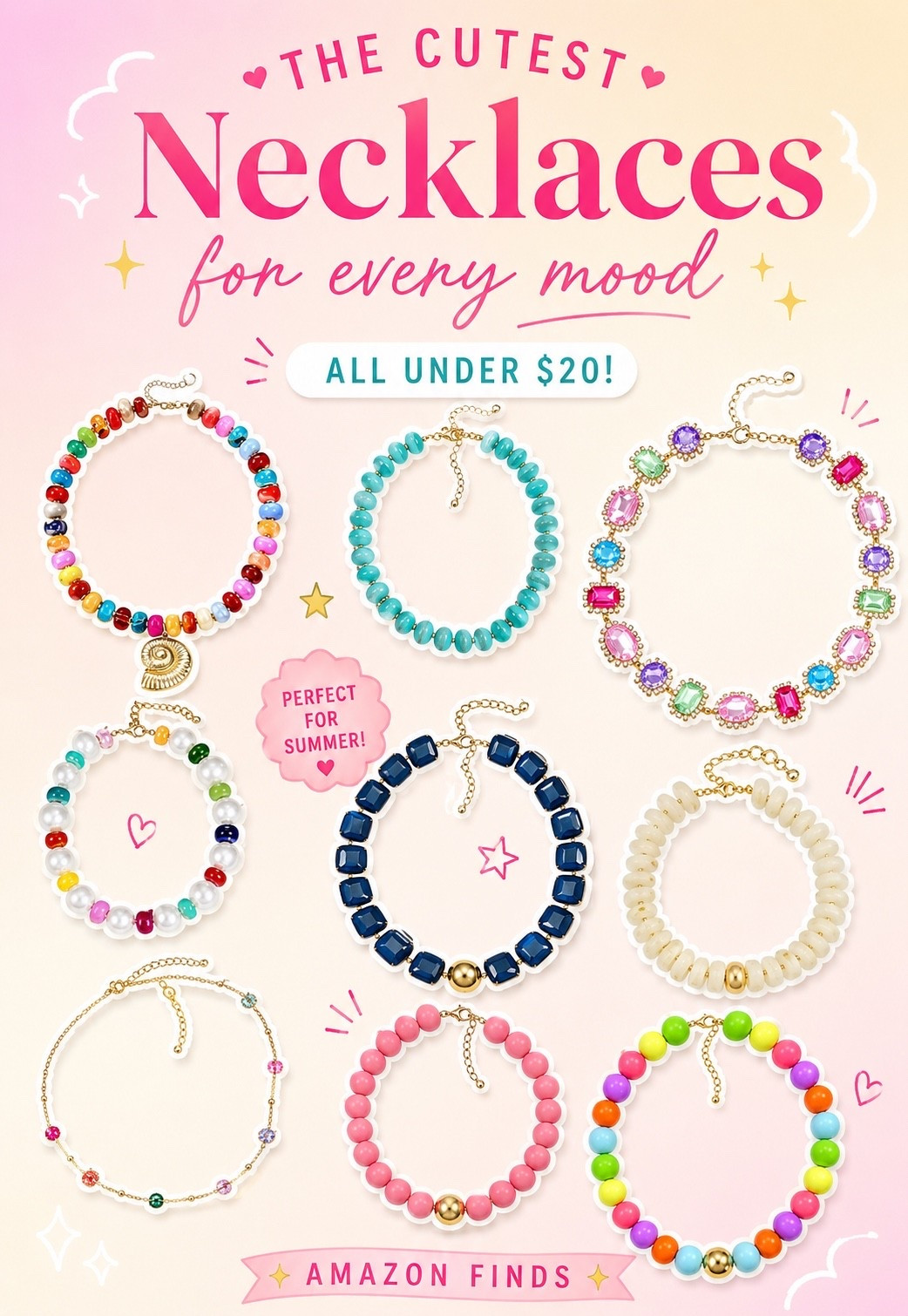 Trending summer jewelry ✨

These Amazon necklaces are giving expensive boutique vibes without the boutique prices 😍✨ Which one is your favorite?!

#amazonfinds #statementnecklace #summerjewelry #amazonfashion #colorfulstyle #trendyaccessories #affordablefashion #ltkstyle

#LTKmomlife #LTKSaleAlert #LTKOver40