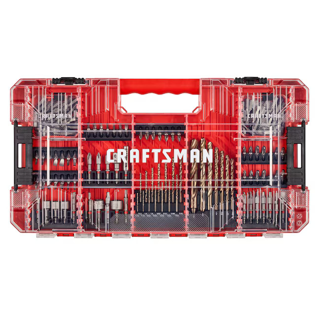 CRAFTSMAN Impact Driver Bit Set 140 -Piece Lowes.com | Lowe's