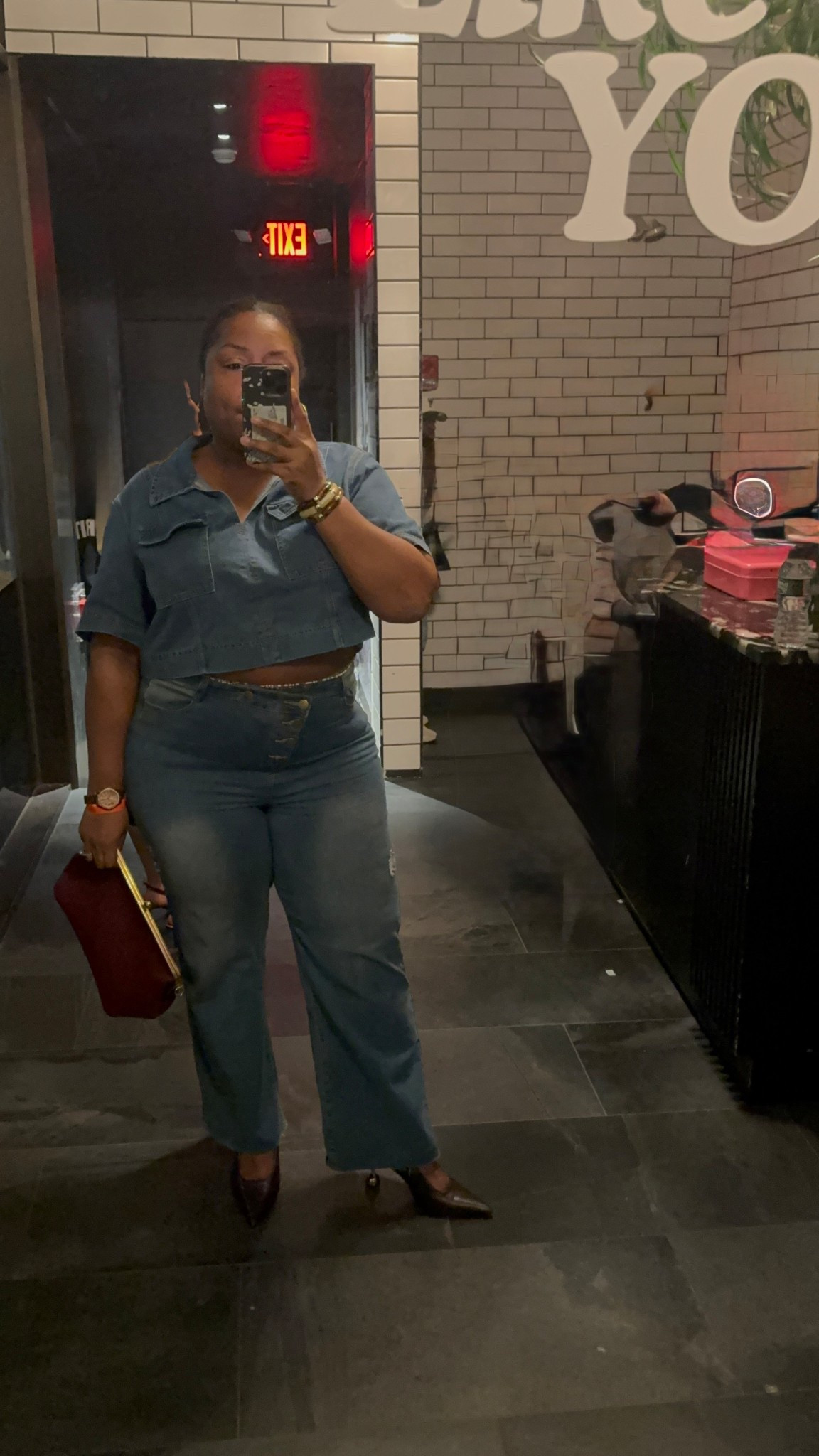 Elder Millennials love denim on denim! 

#LTKootd #LTKdayinmylife #LTKOver40