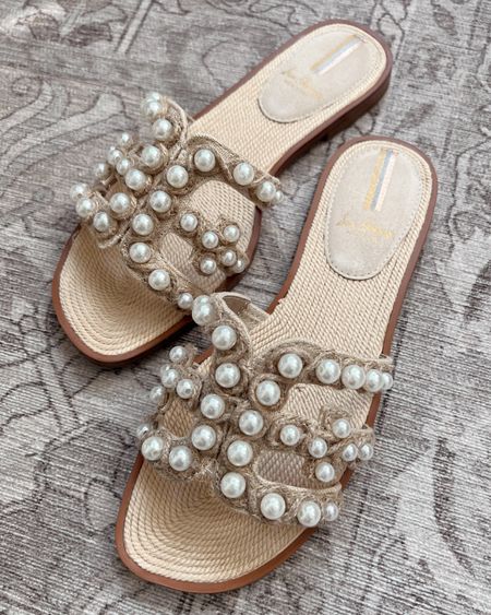 One of my favorite spring and summer sandals from last year! Excited to wear them again this year! #sandals

#spring #springfashion #springoutfits #style #inspo #chanclas #trending #pearlsandals #prettiest #dressupordown #eveningoutfit #cocktailhour #weddingguest #springbreak #trip #vacation #travel #shoes #slides 

#LTKshoecrush #LTKFind #LTKstyletip