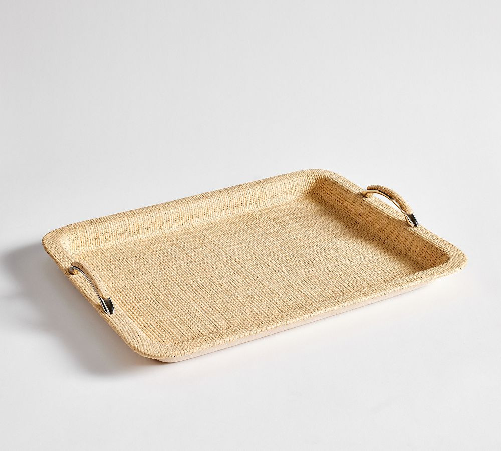 Raffia Tray | Pottery Barn (US)