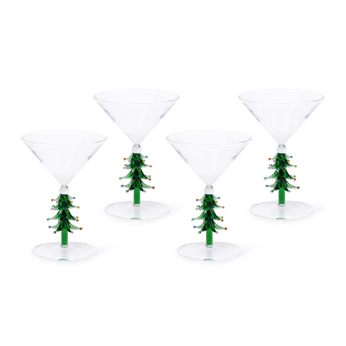 Leihlani Martini Glasses - Holiday Stemware, Set of 4 (Set of 4) | Wayfair North America