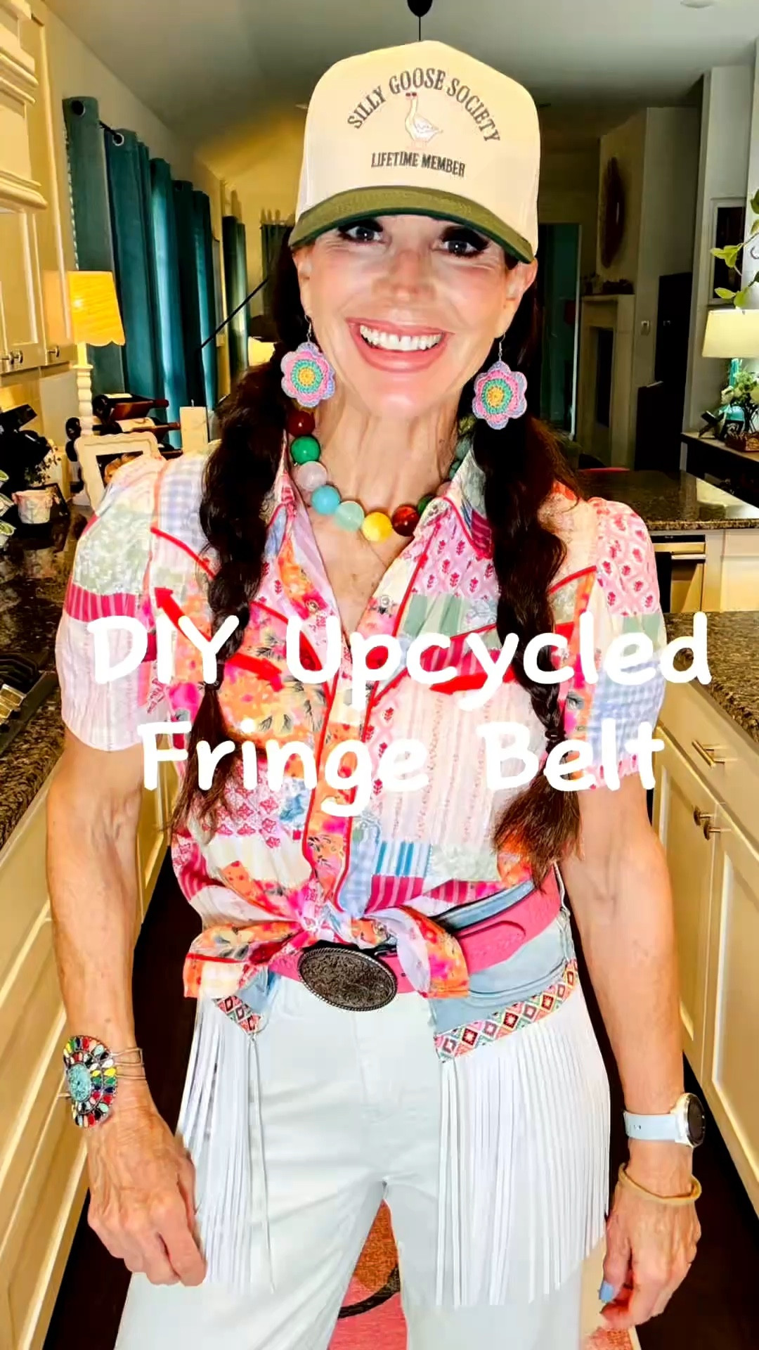 This was sooooo much fun!  I made this fringe belt from a pair of jeans in my closet, and now I have a bunch of denim to rework into something cool!!  Would you wear this? 

#LTKOver40 #LTKgrwm #LTKootd