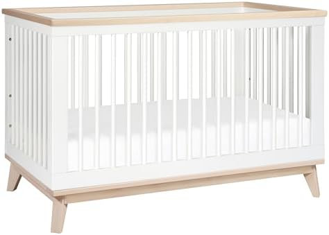 Babyletto Scoot 3-in-1 Baby Crib Convertible to Wooden Toddler Bed, Daybed - GREENGUARD Gold Cert... | Amazon (US)