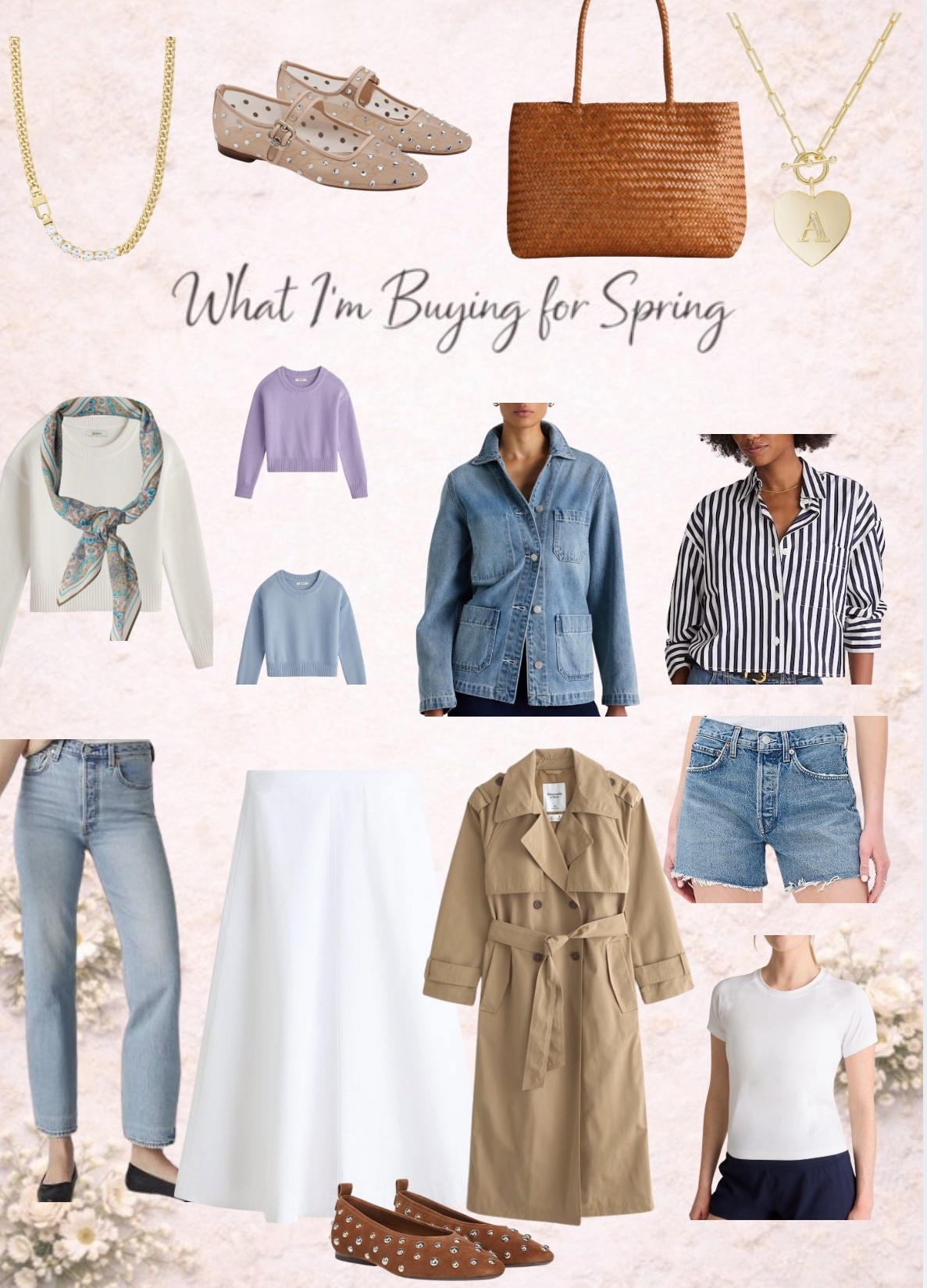 Quince, spring outfit, spring break, trench, Abercrombie, Levi’s, spring shoes, capsule wardrobee 

#LTKootd #LTKOver40 #LTKSeasonal