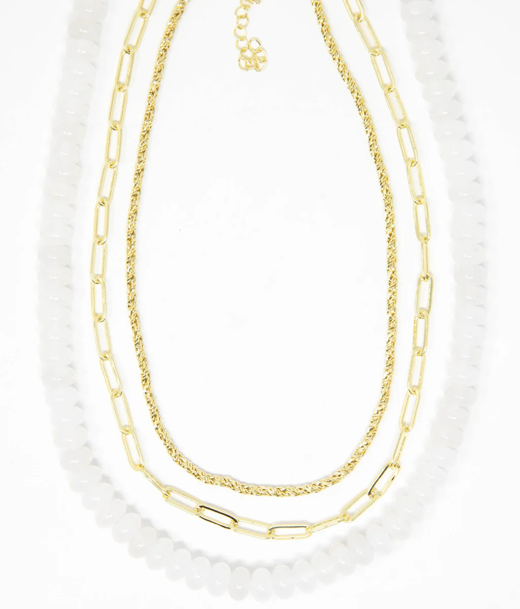 Harvest Moon Necklace Stack | Allie + Bess