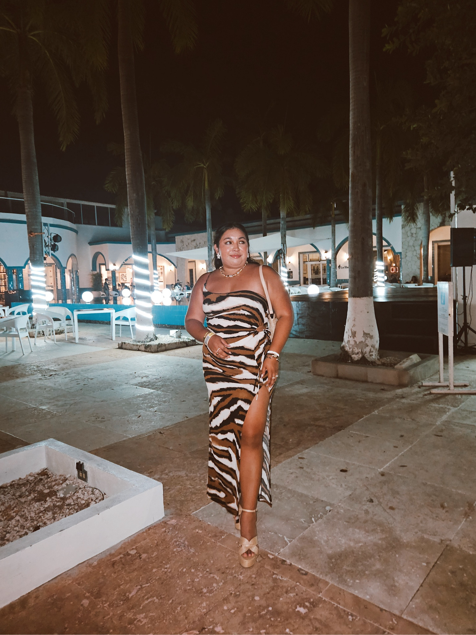Living the wild life 🐆✨

Vacation outfit, vacation outfit ideas, animal print, Mexico vacation outfit, maxi dress, straw shoes, dolce vita shoes, straw bag

#LTKMidsize #LTKFindsUnder100 #LTKTravel