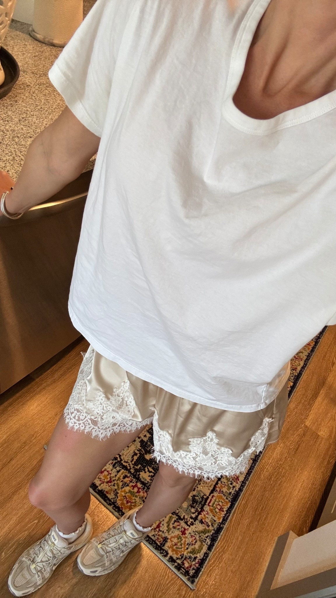 Little lace short! Easy breezy and can dress up or down! Have these paired with sneakers & a basic white tee! 

#LTKPetite #LTKootd