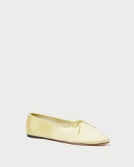 Landon Butter Satin Ballet Flat | Loeffler Randall