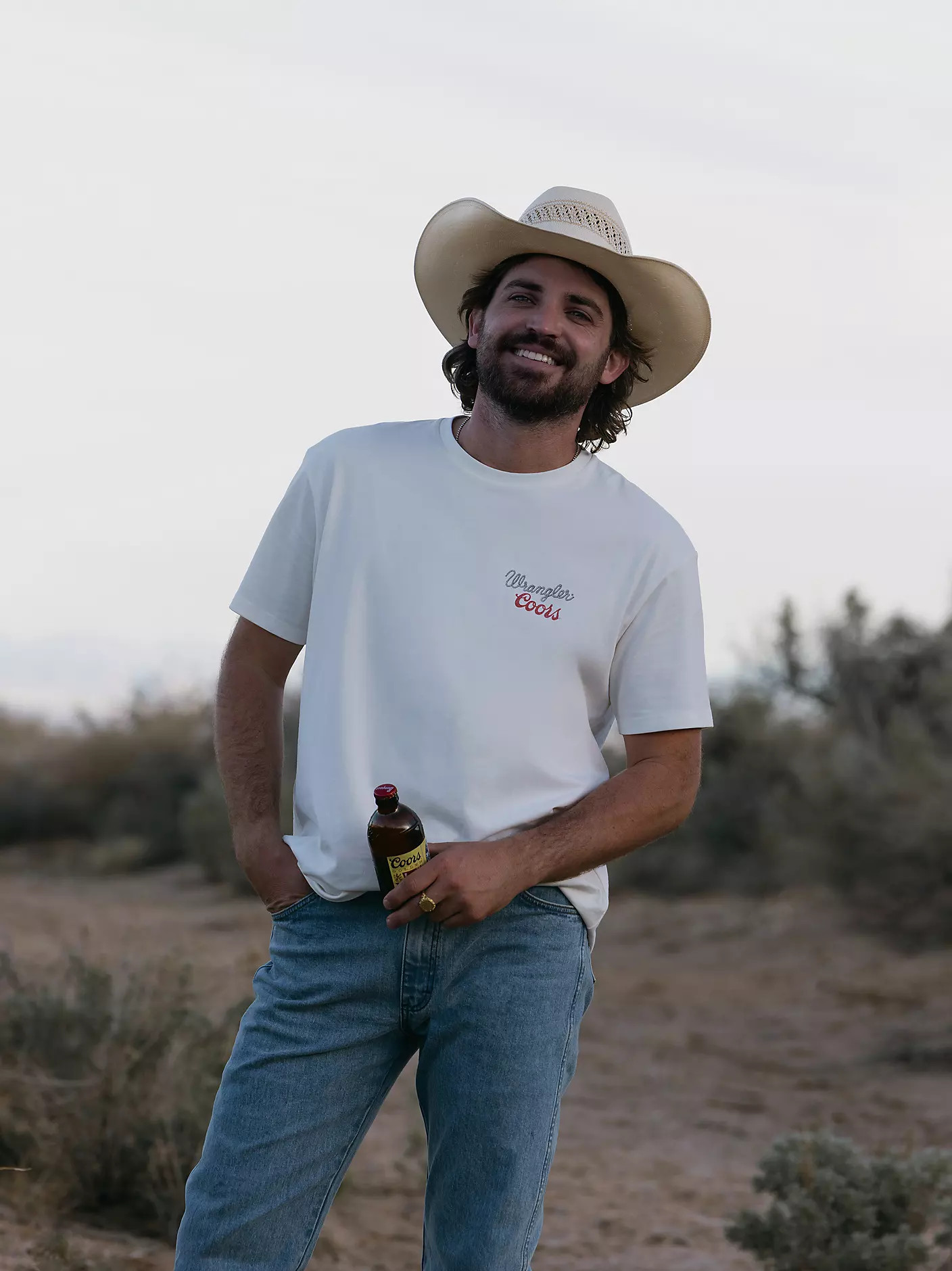 Wrangler x Coors Faded T-Shirt | Wrangler