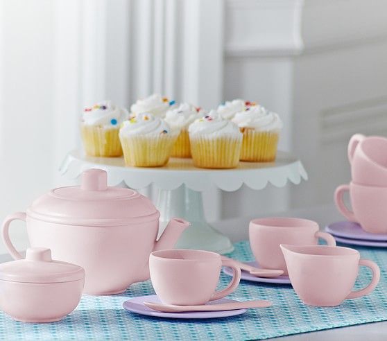 Green Toys™ Tea Set | Pottery Barn Kids