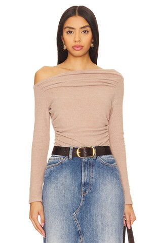 ASTR the Label Xiomara Bodysuit in Mocha from Revolve.com | Revolve Clothing (Global)