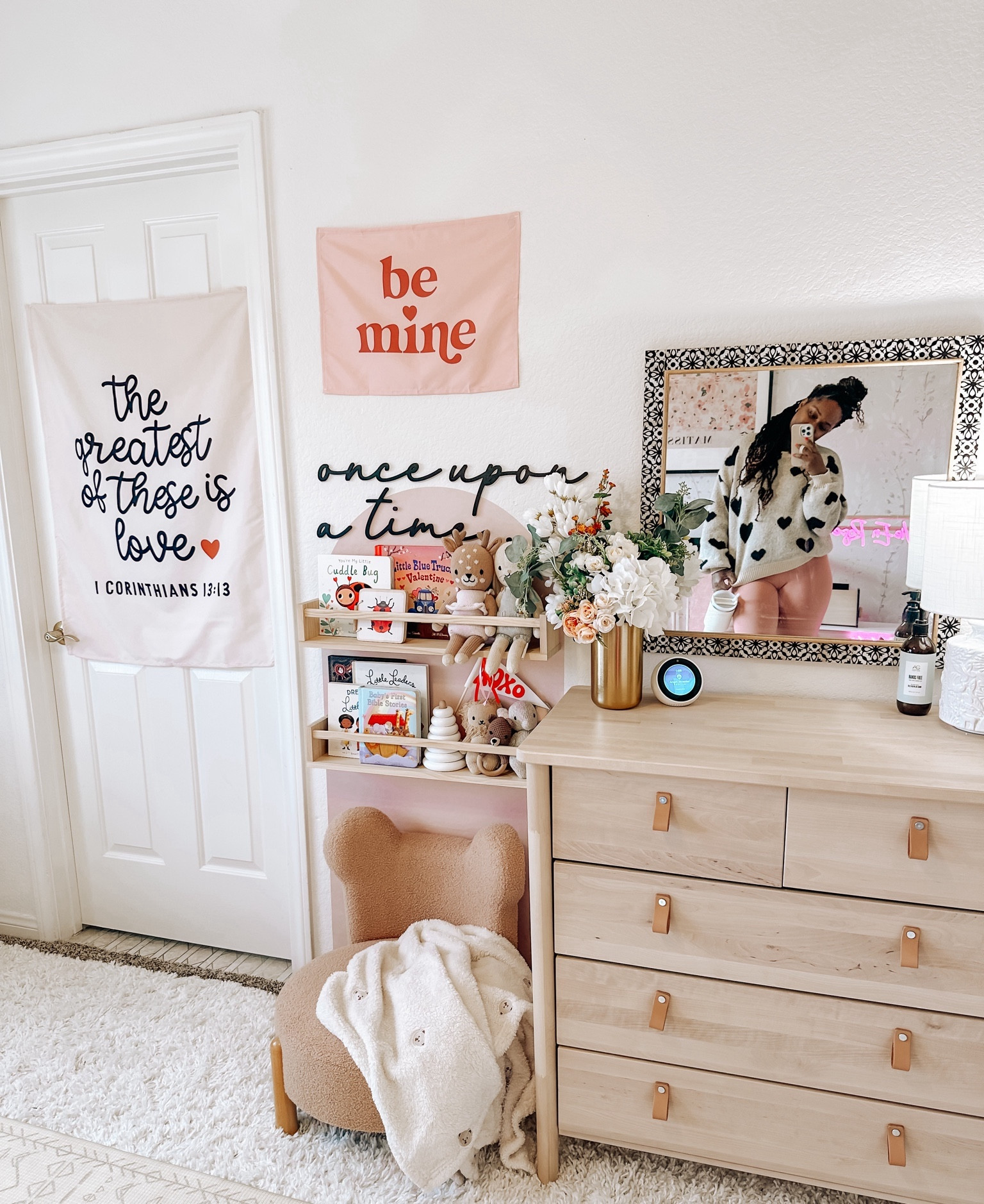 Updated Omi’s Nursery with these cute banners from @hunnyPrints #HunnyPrints #ad

#LTKkids #LTKMostLoved #LTKhome