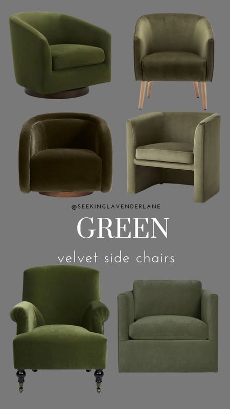 Green velvet chairs are the perfect moody texture every space needs. Traditional, modern, English country, European it checks all these boxes! Here’s a round up of some favorites 

#LTKhome