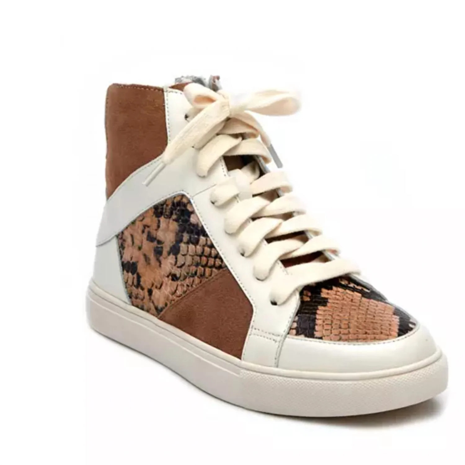 Women's Toss Up Sneaker In Brown Multi | Shop Simon
