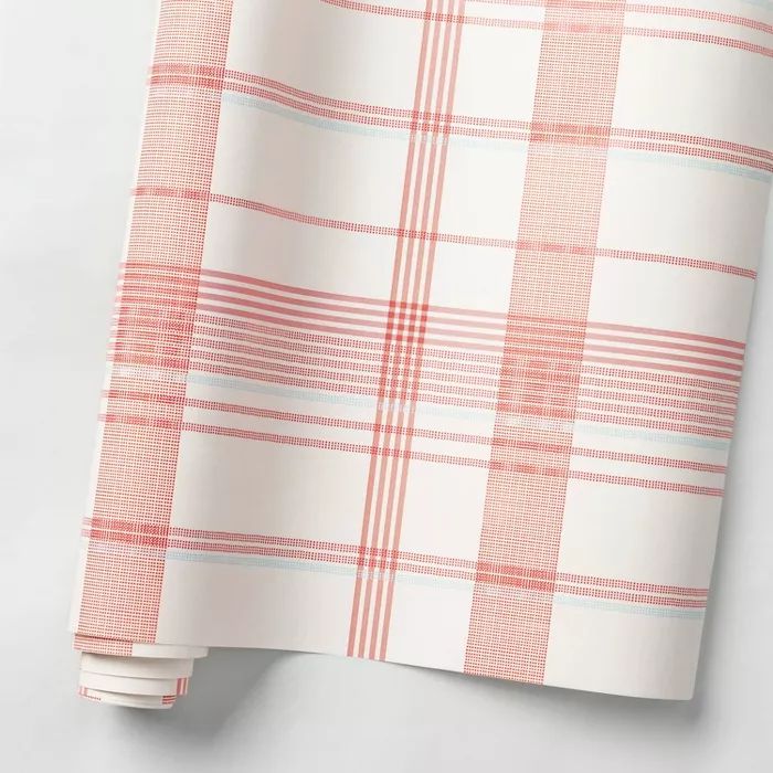 Plaid Holiday Gift Wrap - Hearth & Hand™ with Magnolia | Target