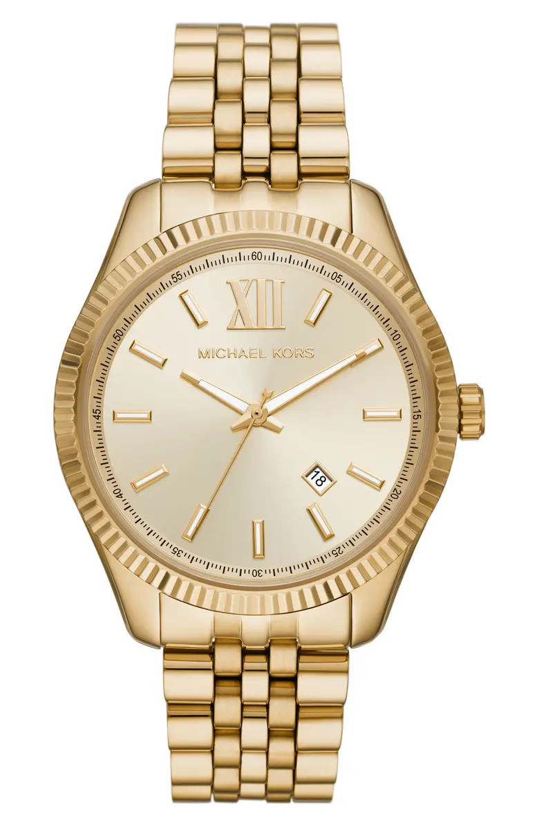 Lexington Three Hand Bracelet Watch, 42mm | Nordstrom