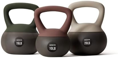 WeGym Soft Kettlebells with Cushioned Impact-Resistant Base and Anti-Slip, Wide-Grip Handle for H... | Amazon (US)