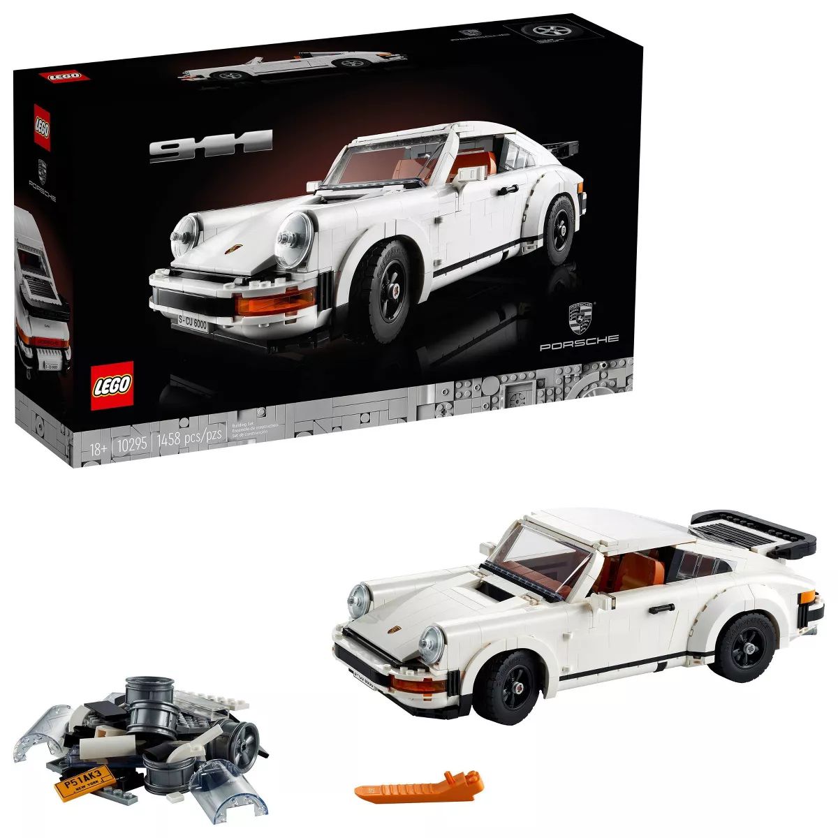 LEGO Icons Porsche 911 Collectible Car Model Kit 10295 | Target