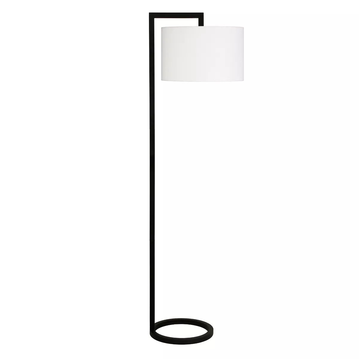 Hampton & Thyme 64" Tall Floor Lamp with Fabric Shade | Target