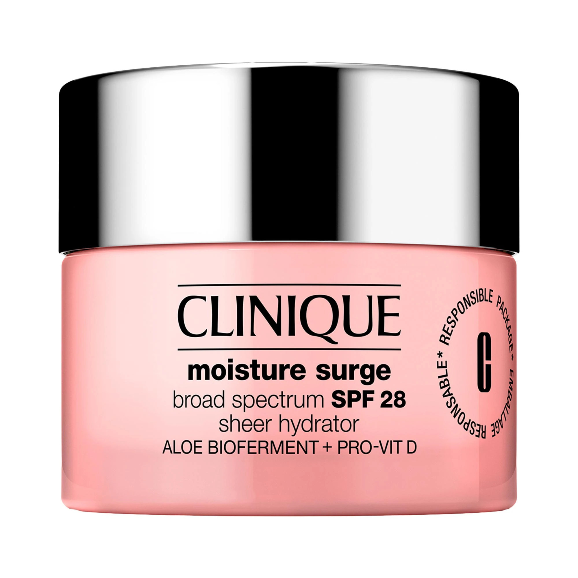 CLINIQUE Mini Moisture Surge Broad Spectrum SPF 28 Sheer Hydrator Moisturizer 1 oz / 30 mL | Sephora (US)