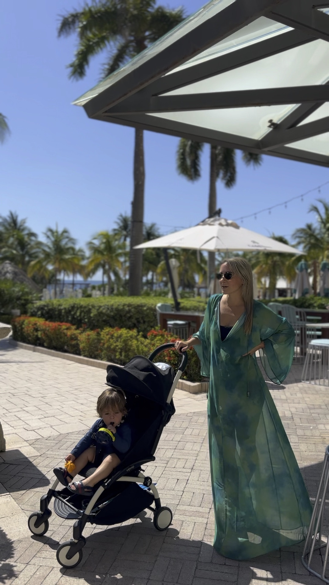 The prettiest Swim Cover Up! Love this kaftan swim cover up. I paired it with a black one piece swimsuit underneath. The black one piece swimsuit comes with a removable and adjustable belt.

Mom friendly swimsuit, mom friendly one piece swimsuit, mom friendly black swimsuit, mom beach outfit, European summer outfit, vacation outfit 

#LTKTravel #LTKSwim #LTKStyleTip