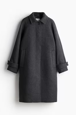 Oversized maxi coat | H&M (UK, MY, IN, SG, PH, TW, HK)