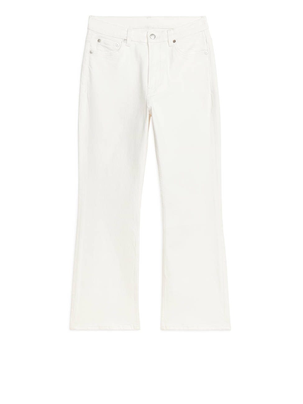 FERN CROPPED Flared Stretch Jeans | ARKET (US&UK)