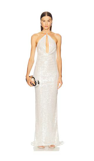 x REVOLVE Lucie Gown in Champagne | Revolve Clothing (Global)