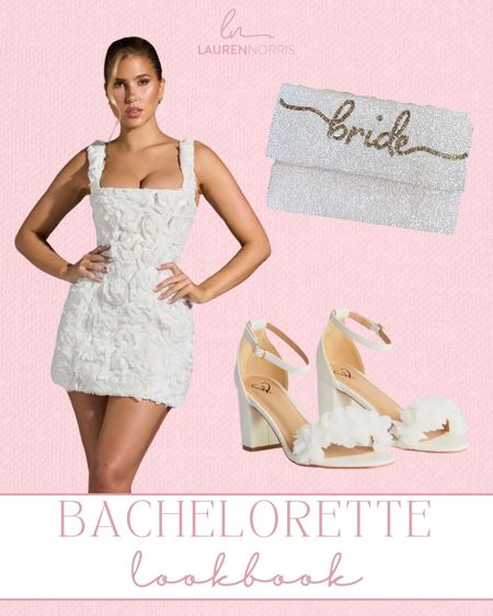 Floral bachelorette party dress and accessories 🤍👰🏼‍♀️

#LTKBeauty #LTKWedding