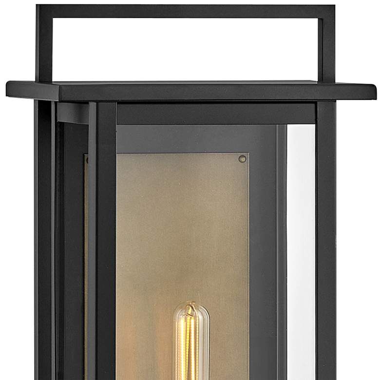 Hinkley Langstone Black Lantern Outdoor Wall Light - #508E2 | Lamps Plus | Lamps Plus