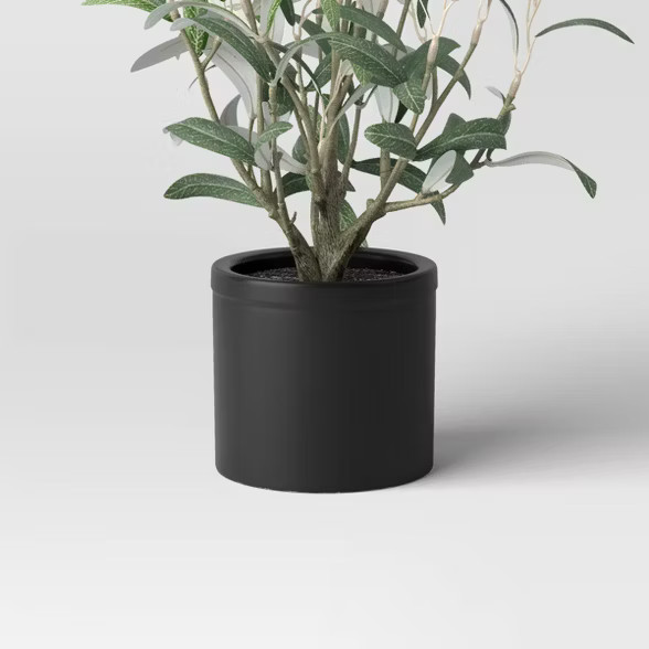Artificial Medium Olive Plant in Ceramic Pot - Threshold™ | Target