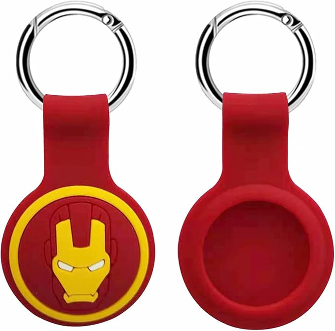 Silicone Protective Airtags Case, 3D Pattern Keychain Anti-Loss Design2 | Amazon (US)