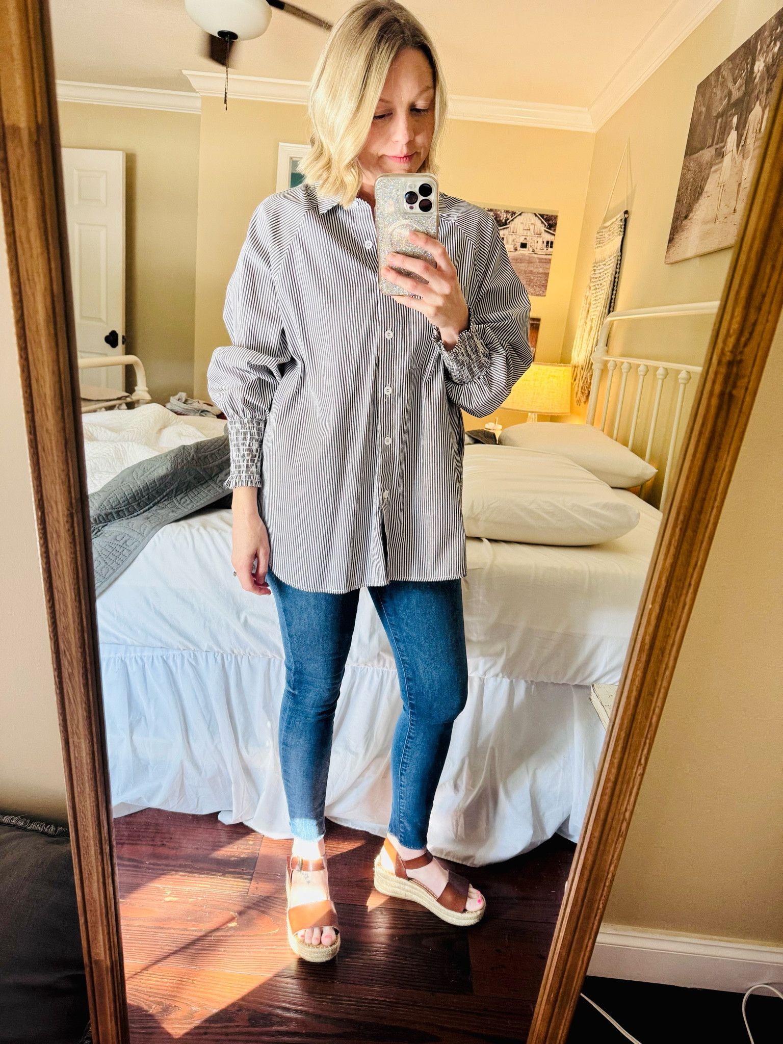 Re posting this blouse! One of my favorites for Spring. I get so many compliments. Wearing size Small. Runs true to size. (Oversized) 

#LTKFindsUnder50 #LTKSeasonal #LTKStyleTip