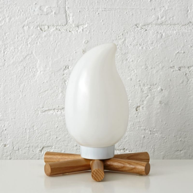 Campfire Night Light | Crate & Barrel