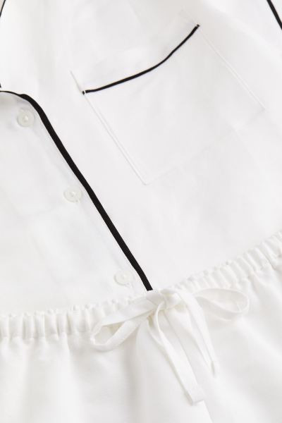 Linen-blend Pajamas | H&M (US + CA)