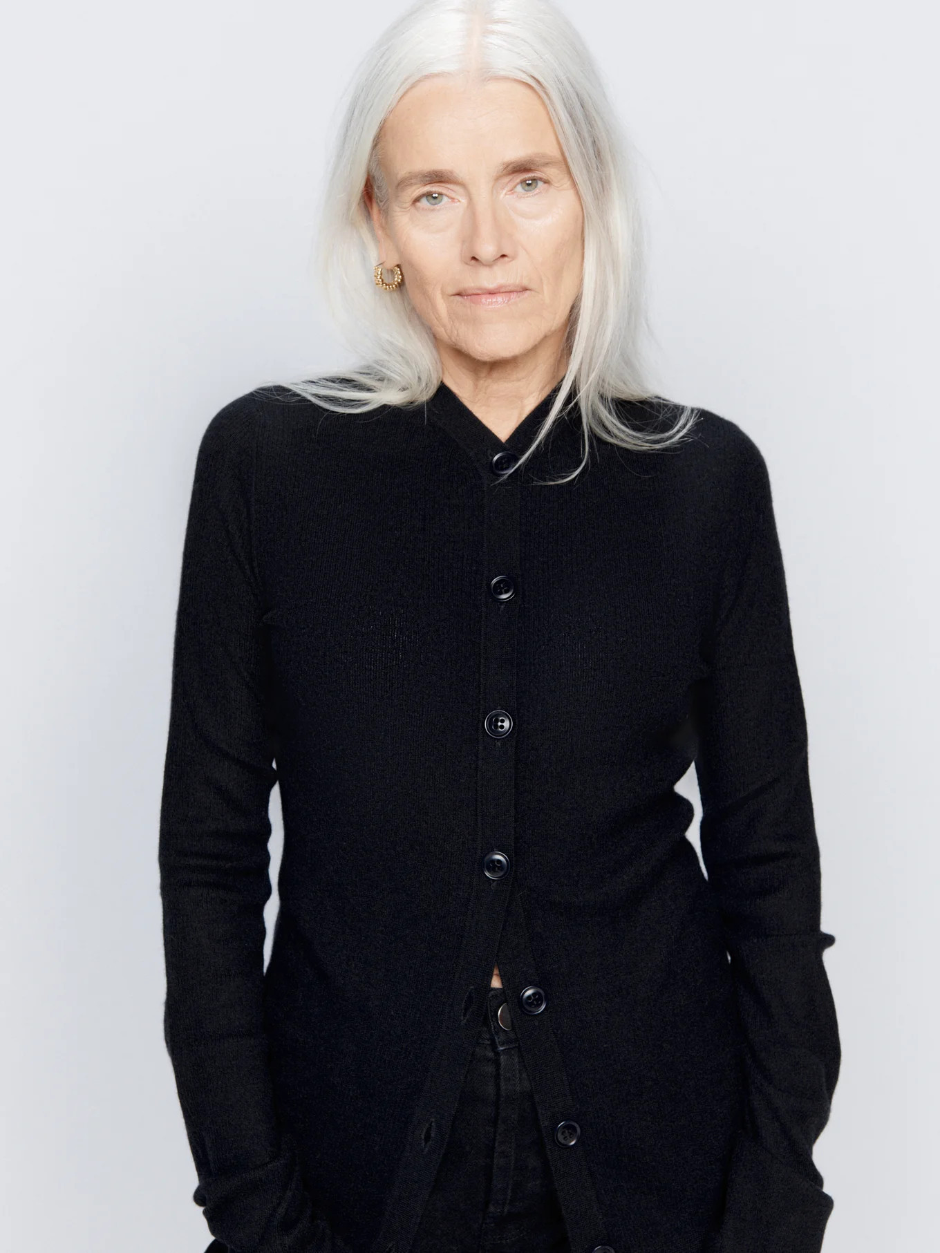 Sheer ribbed-knit cashmere cardigan | Matches (UK)