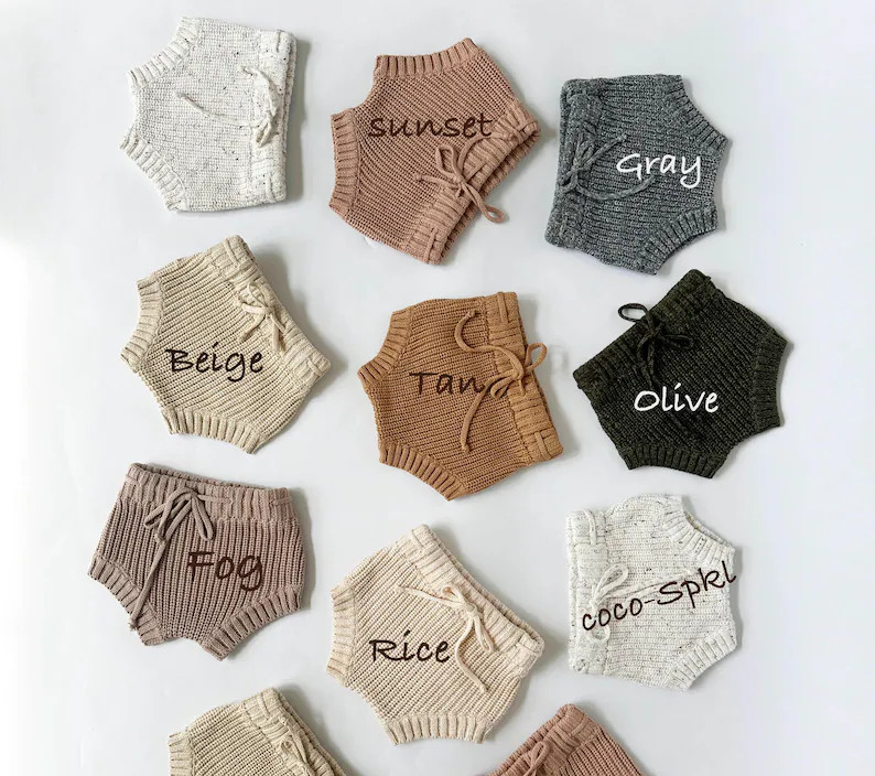 Baby Knit Bloomer Diaper Cover RIBBED BLOOMER - Etsy | Etsy (US)